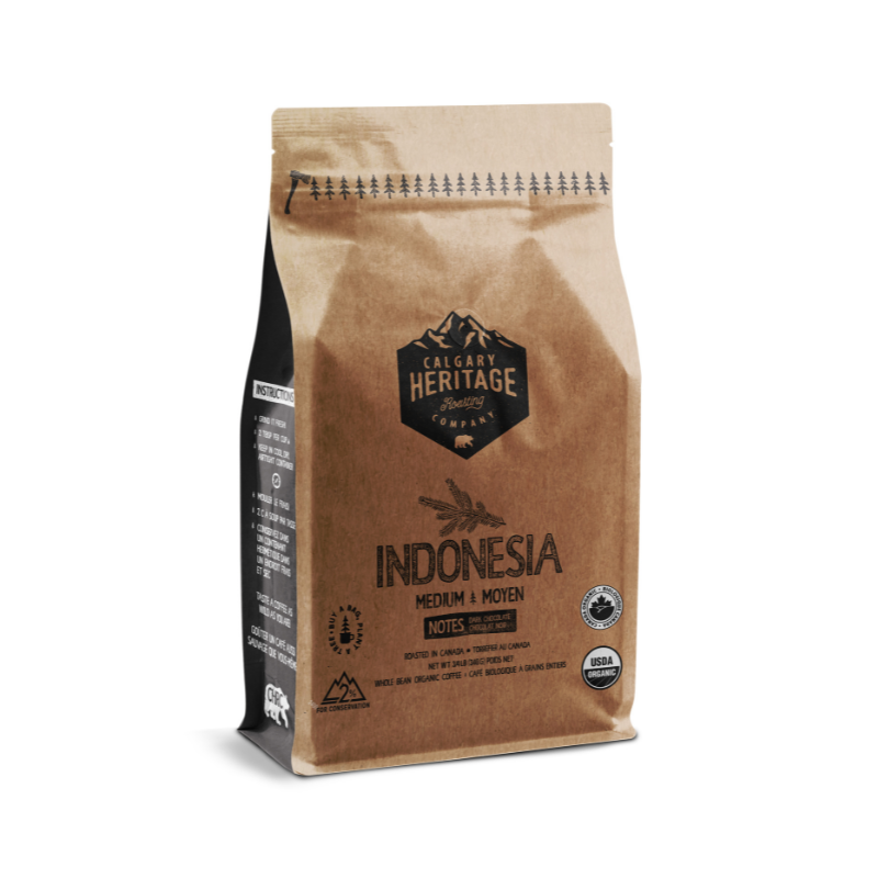 Organic Indonesian Coffee - Calgary Heritage Roasting Co.